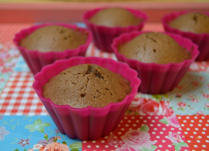 Maminčiny kakaové muffiny