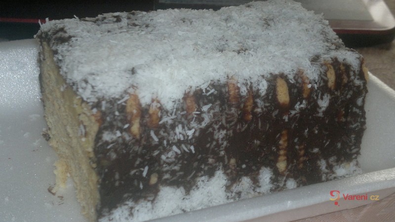 Nepečená roláda ze sušenek BEBE - fotografie 2