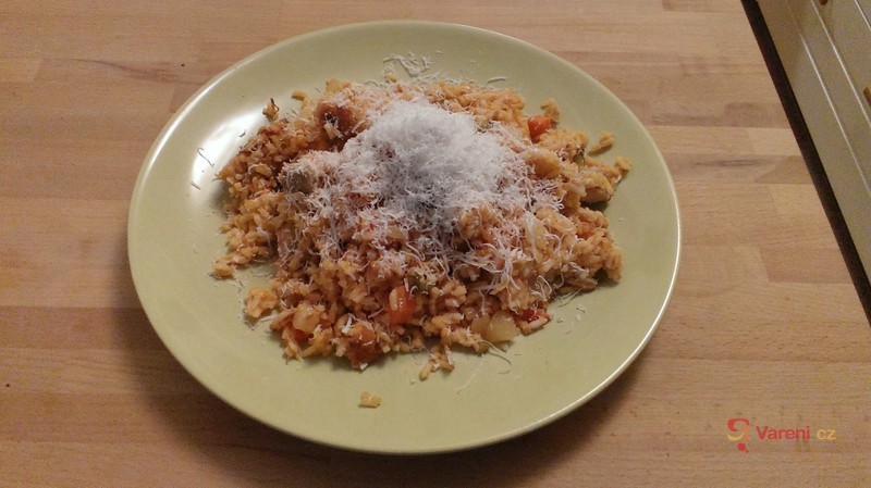 Kuřecí rizoto s parmazánem - fotografie 2