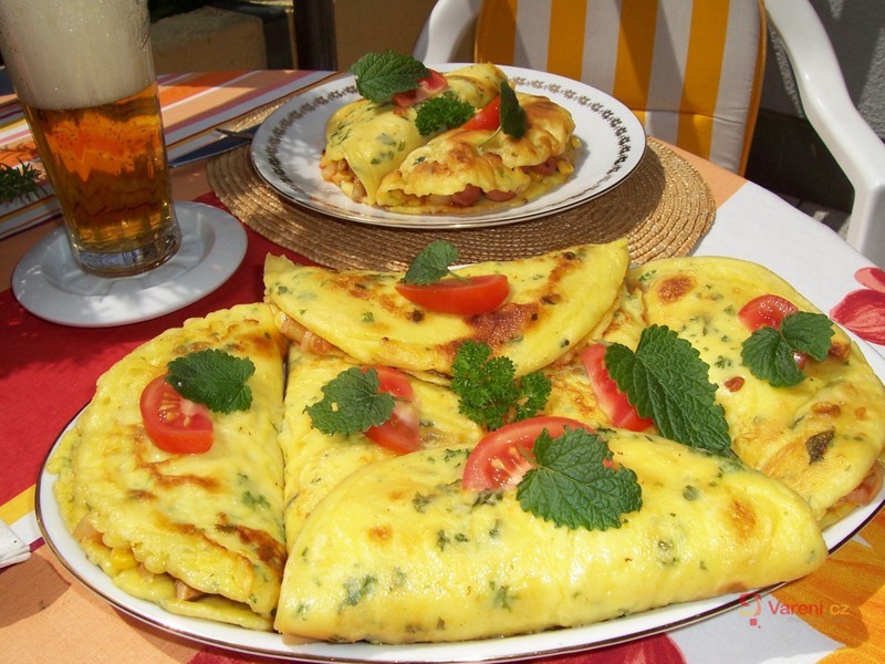Plněné omelety - fotografie 3