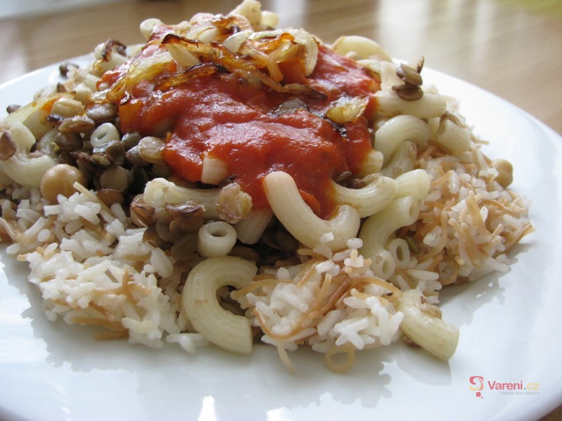 Košarí (kushari) - fotografie 2