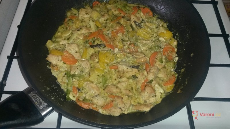 Krůtí v zeleninové směsi - fotografie 2