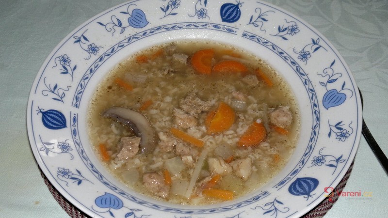 Hovězí polévka s domácími nudlemi - fotografie 3