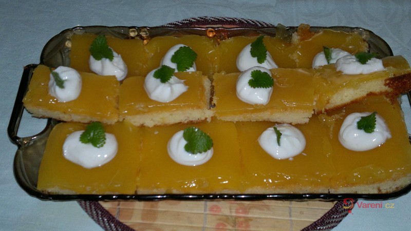 Borůvkový piškot s pudinkem - fotografie 5