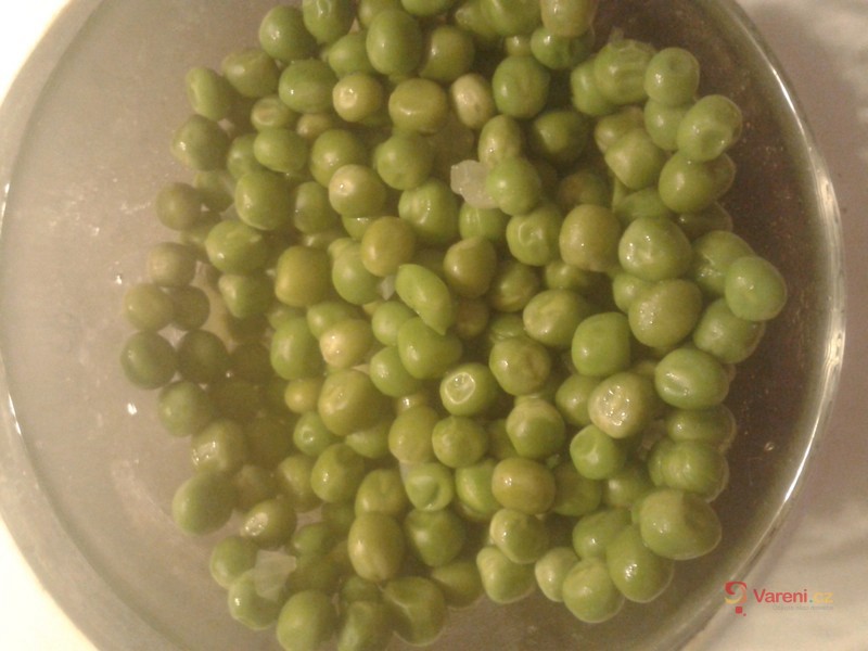 Hrášková polévka z mraženého hrášku - fotografie 5