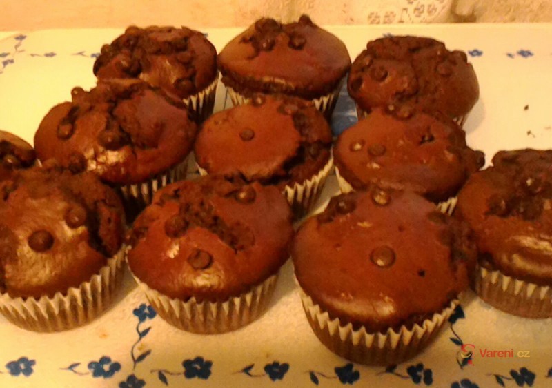 Nejlepší kakaové muffiny - fotografie 3