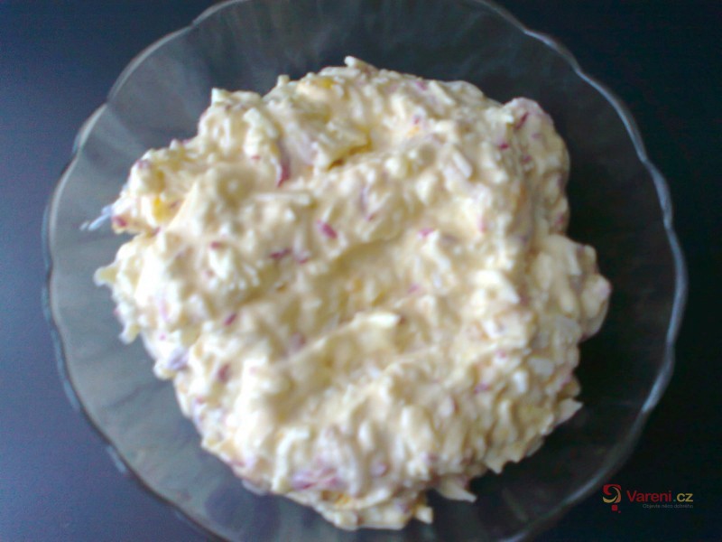 Jarní ředkvičková pomazánka - fotografie 2
