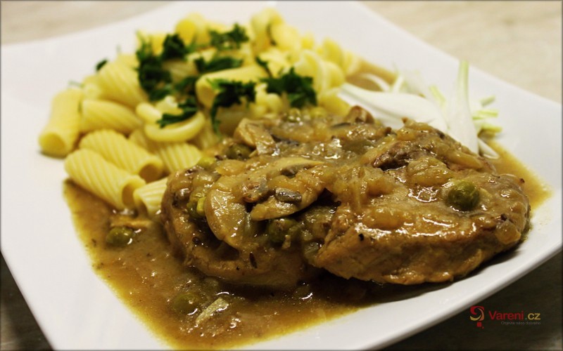 Vepřové kotlety na houbách - fotografie 2