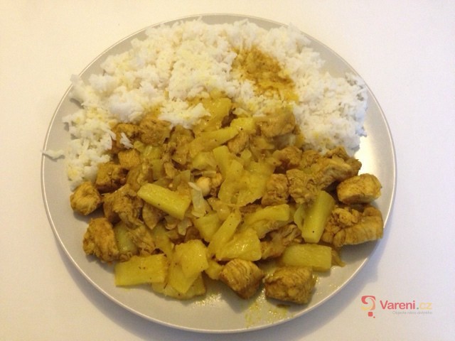 Kuřecí prsíčka s ananasem - fotografie 2