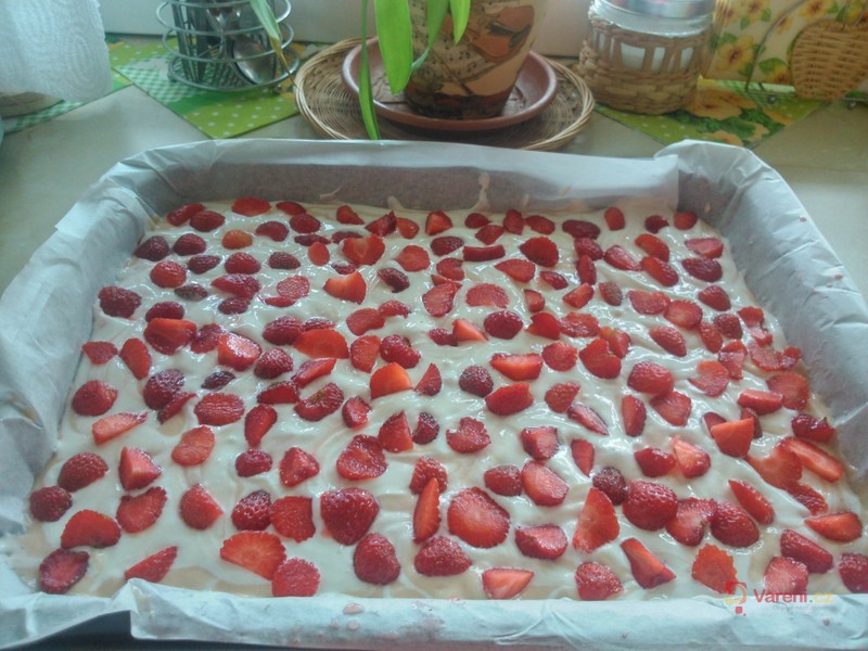 Jogurtová buchta s mramorem - fotografie 3