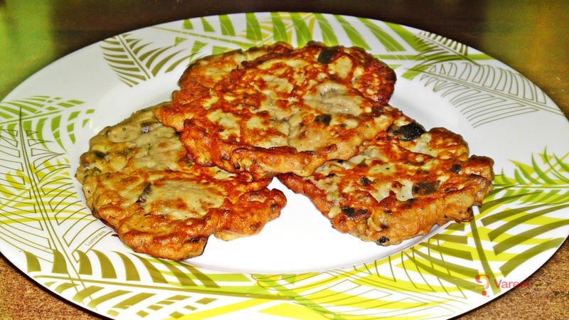 Slané lívance s houbami - fotografie 2