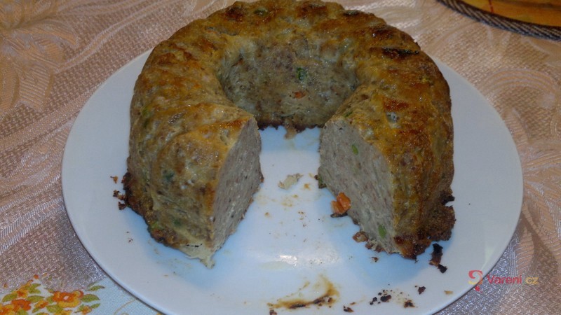 Bábovka z mletého masa - fotografie 2