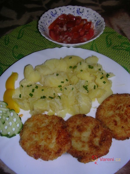 Květákové placičky se sýrem - fotografie 5