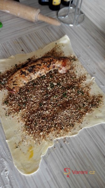 Vepřová panenka v těstě s ořechy - fotografie 3