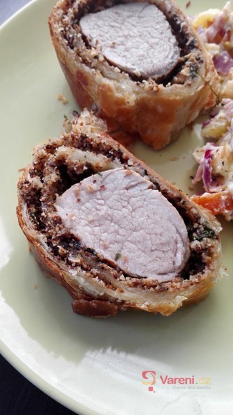 Vepřová panenka v těstě s ořechy - fotografie 4