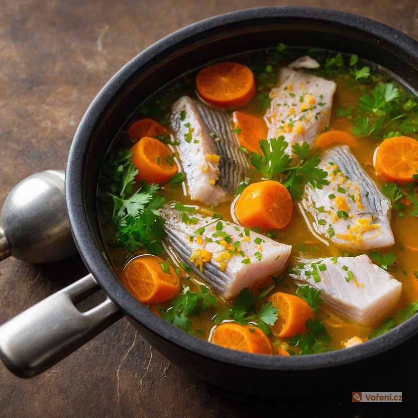 Mořská rybí polévka