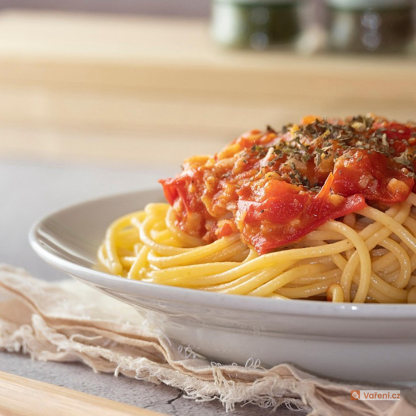 Rajčatová omáčka na špagety
