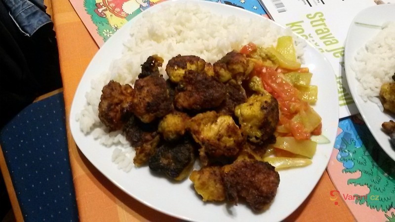 Kuřecí kari steak v těstíčku - fotografie 2