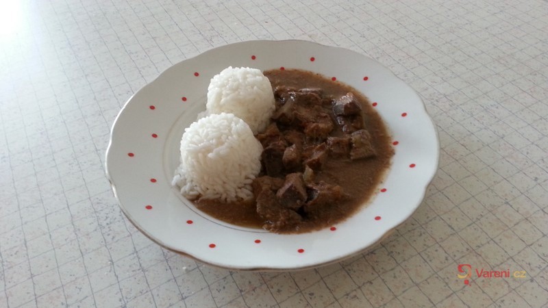 Pikantní játra se zeleninou - fotografie 2