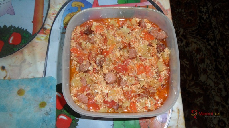 Lečo s klobásou - fotografie 3