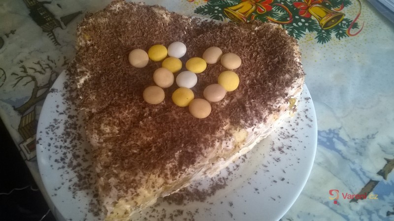 Piškotový dort - fotografie 2