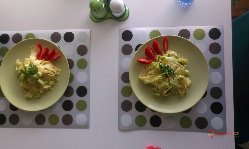 Cukety alla carbonara - fotografie 2