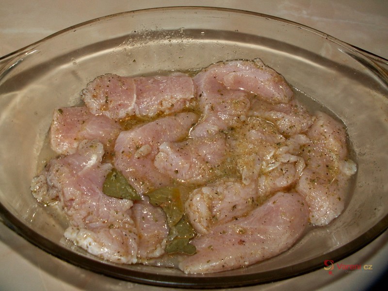 Marinované krůtí plátky - fotografie 5