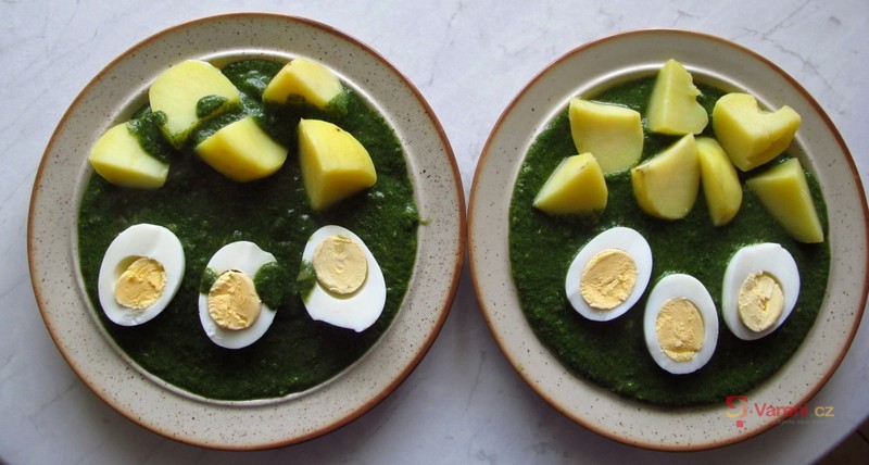 Dušený mražený špenát - fotografie 2