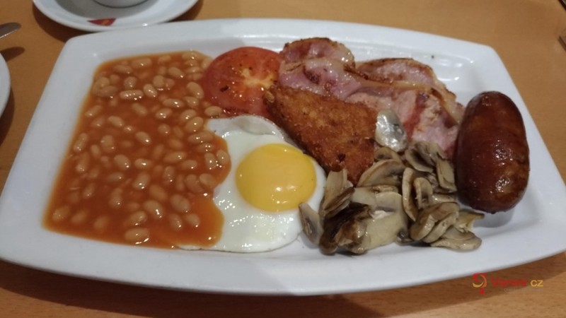 Anglická snídaně