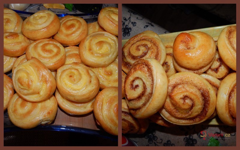 Šneci s pudinkem a skořicí - fotografie 3