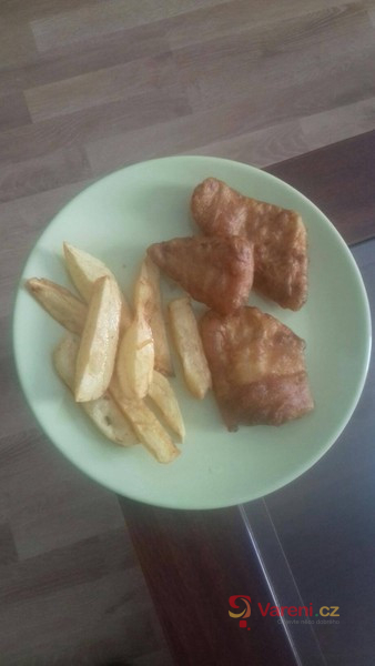 Anglický fish and chips