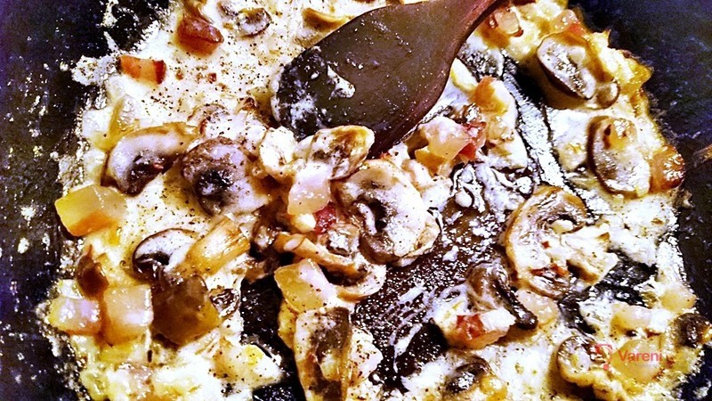 Domácí tagliatelle s houbami a parmazánem - fotografie 5