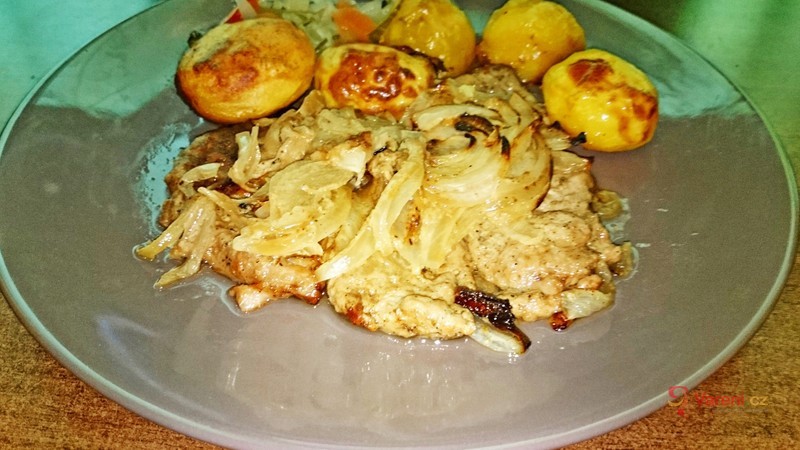 Pečená marinovaná krkovička - fotografie 2