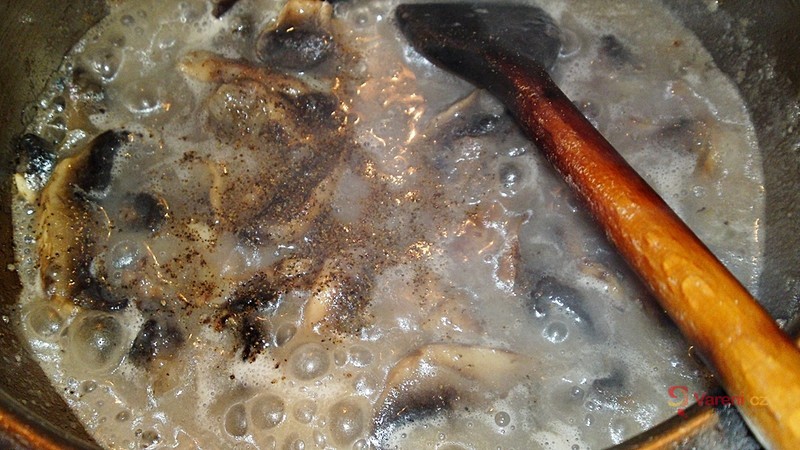 Domácí špenátové gnocchi se žampionovou omáčkou - fotografie 5