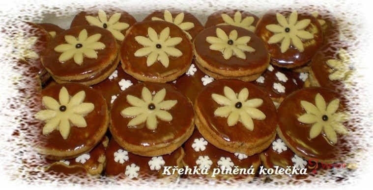 Křehká plněná kolečka - fotografie 2