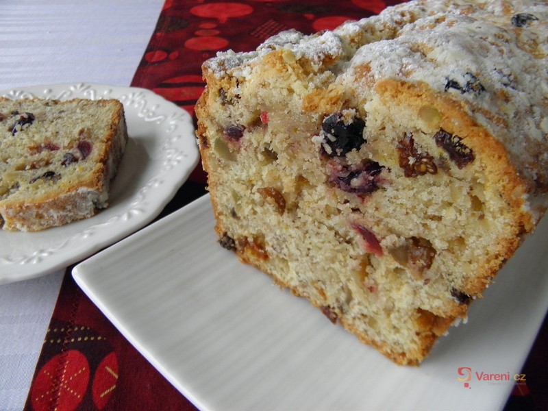 Vánoční tvarohová štola - fotografie 2