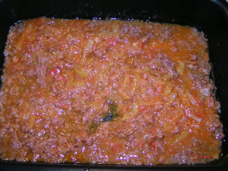 Těstoviny zapečené s lečem - fotografie 4