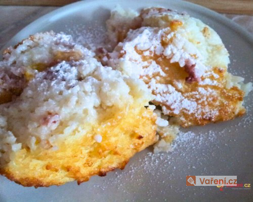 Rýžový nákyp s meruňkami