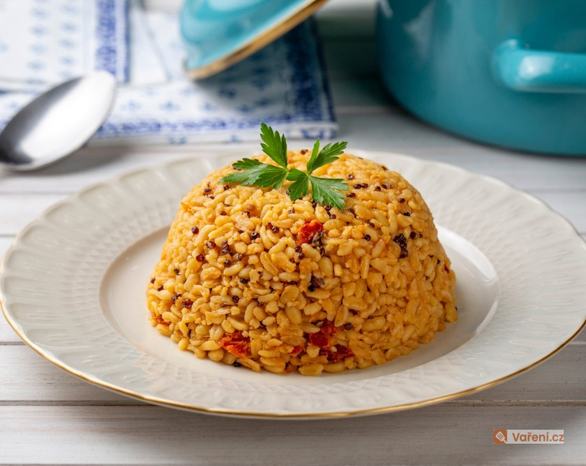 Pestré pikantní rizoto