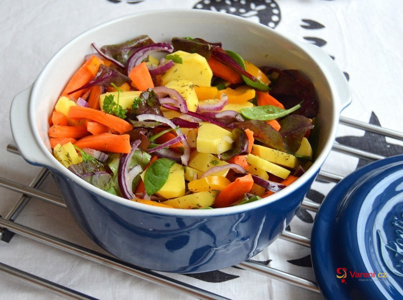 Balkánská zapečená zelenina