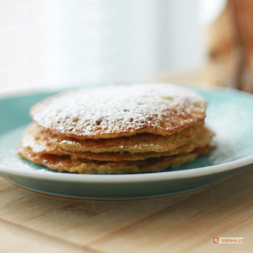 Banánové cottage lívance