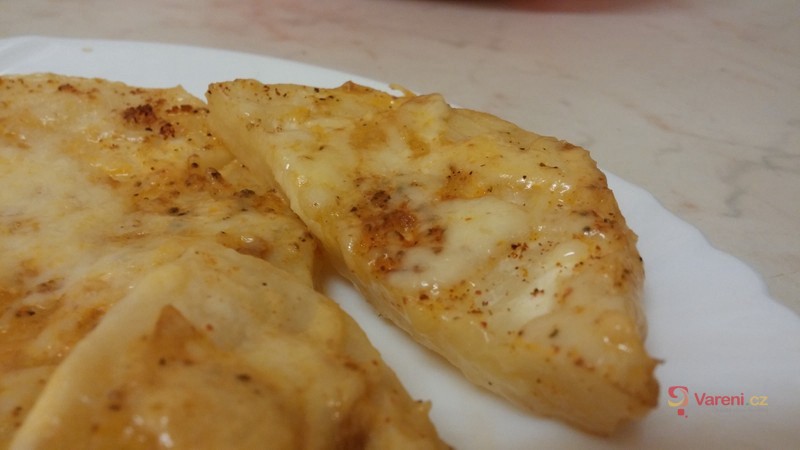 Pečený celer se sýrem a šlehačkou - fotografie 3