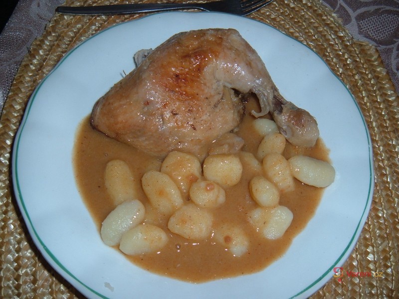 Česnekové kuře na zázvoru - fotografie 2