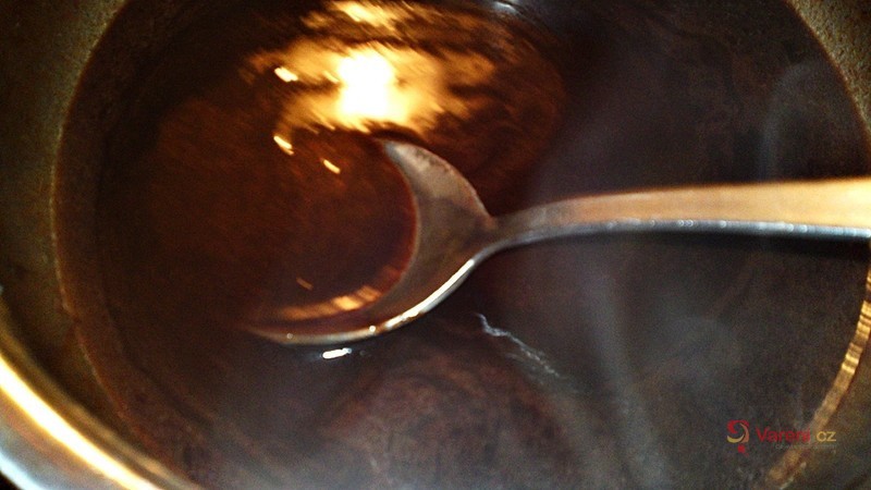 Medový krémeš s krémem z krupicové kaše - fotografie 4