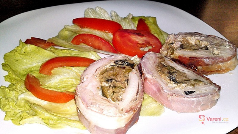 Jarní kuřecí roláda - fotografie 2