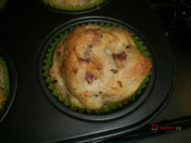 Velikonoční muffiny s uzeným masem - fotografie 3