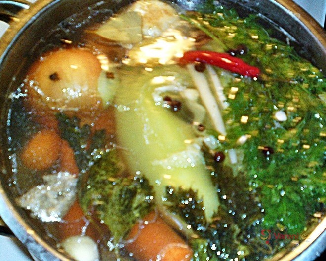 Polévka z kohoutích drobů - fotografie 5