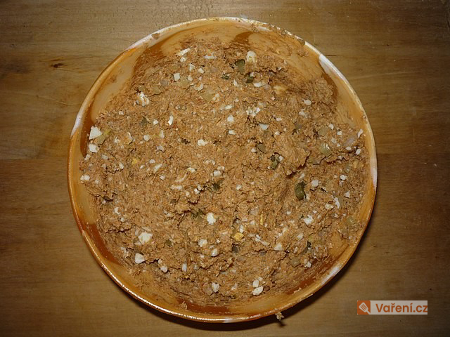 Škvarková pomazánka podle maminky