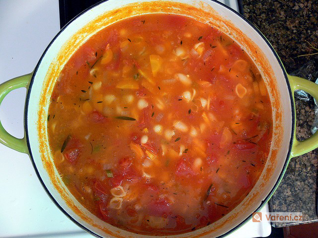 Sardinská celerová polévka