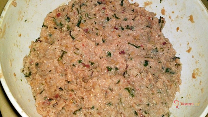 Pečená nádivka s kuřecími játry - fotografie 4